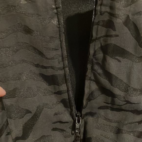 City Triangles Frilly Short Black Dress - Picture 8 of 10